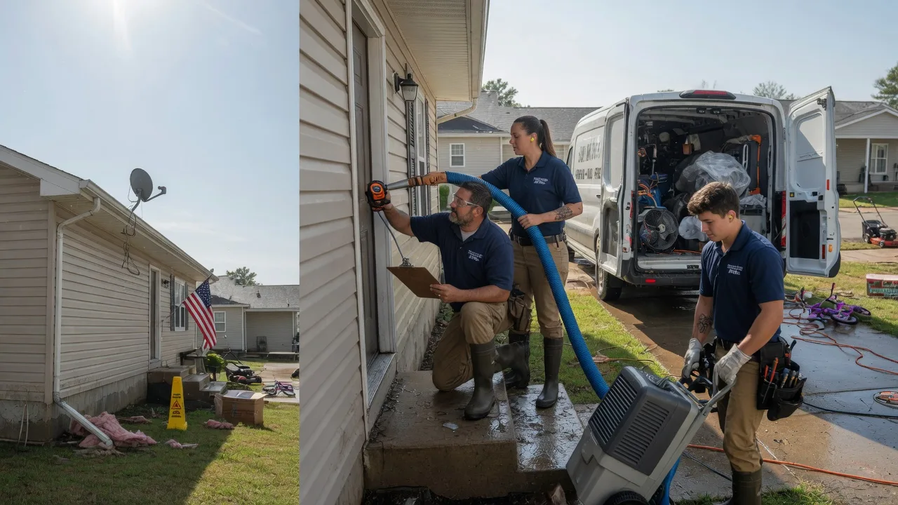 Ceiling Water Damage Restoration in Mills, NM near me